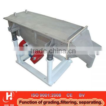 Linear rotary sifter screen machine for calcite