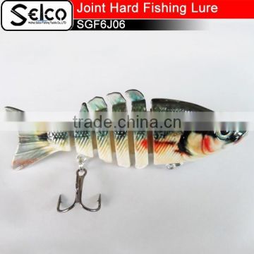 China artifical Swimming bait jointed fishing lures 3" 11g