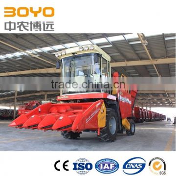 Mini 4YZB-4 corn harvester with applicable performance