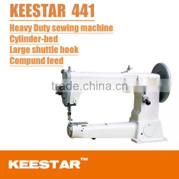 Keestar 441 cylinder bed heavy duty sewing machine for safe belt