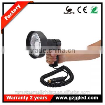 Powerful Rechargeable 27w led light for military portable led super bright outdoor lighting
