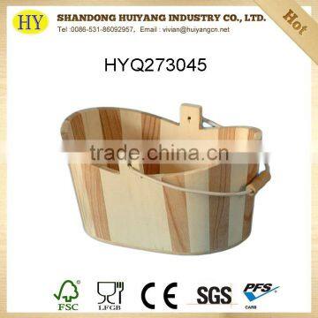2015 china supplier wholesale wooden bucket for packing