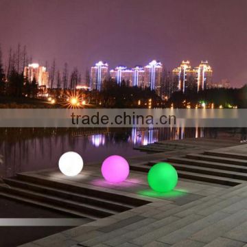 LED flat ball light/outdoor flat ball light/color changing flat ball