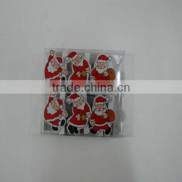 Christmas plywood peg decoration JA02-11888A