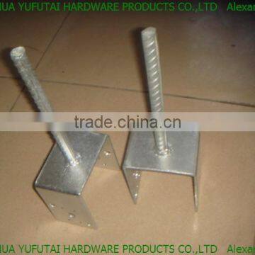 galvanized post anchor on hot sale china supplier on sale