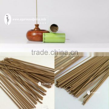 Special natural smell of Oud from nice thin stick of Vietnam incense-burning time 40 minutes per stick