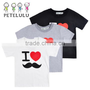 2015 Wholesale children boy t-shirt 100% cotton Baby Boys Tee For Summer, KidsOutwear Baby Shirt