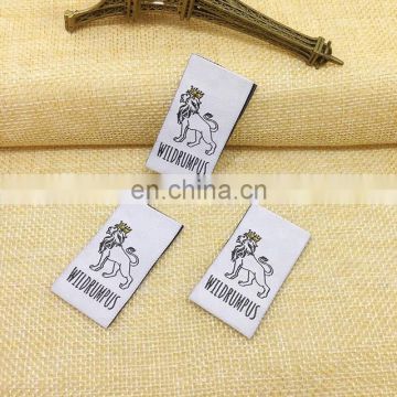 China supplier custom woven labels brand name clothing label