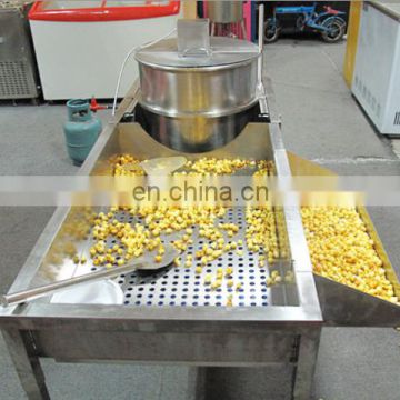 hot air caramel flavored popcorn processing machine