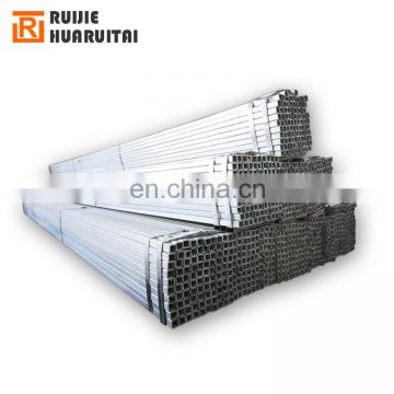 Hot dip galvanized square steel pipe, stk400 hollow section welded square steel pipe shs rhs