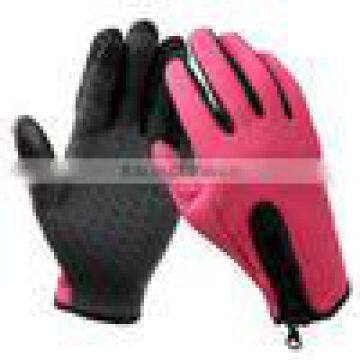 fashion design hot sale heated ski gloves winter ski glove