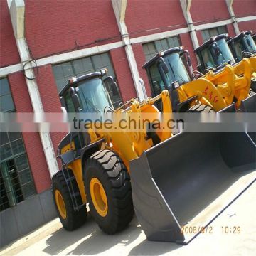 road equipments 5 ton wheel loader withloader bucket cutting edge