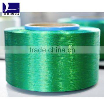 Dope dyed monofilament yarn of polyester