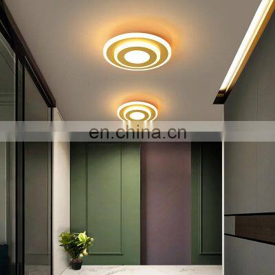 Round Ultra Thin LED Ceiling Light Simple Surface Mounted LED Ceiling Lamp for Indoor Decoration