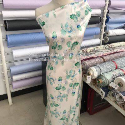Hot Selling Poplin Cotton Colorful Digital Ladies Fabric Textile Printed