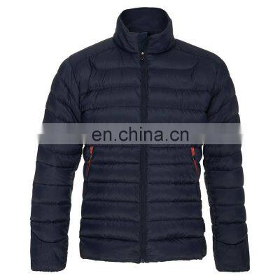 Latest winter warm padded bubble jackets custom print sublimation quilted down coat cheap price men puffer jacket