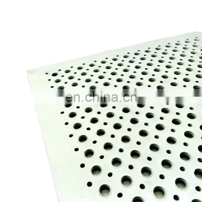 Anti Skid Stair Treads Embossed Checkered Dimple Aluminum Perforated Plate