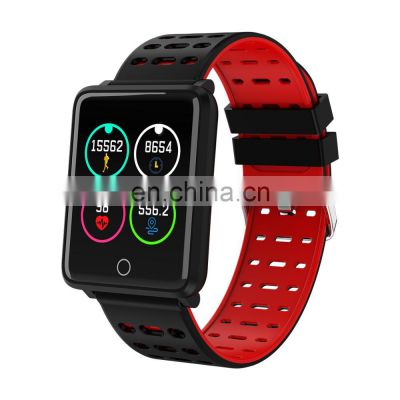 Low MOQ Cheap Smartwatch With Blood Pressure Heart Rate Waterproof Step Counter Silicone Smart Watch