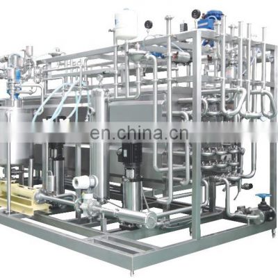 Factory Genyond Stainless steel food pasteurizer/plate pasteurization equipment/milk juice drinks tube pasteurization machine
