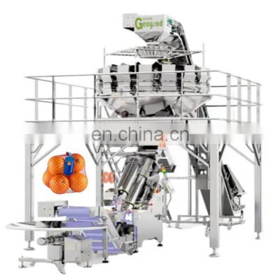 Factory Price net bag orange packing machine chickpeas clipping machine