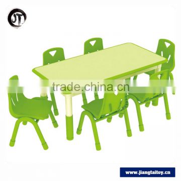 High Quality kindergarten classroom kids table and chair furniture set