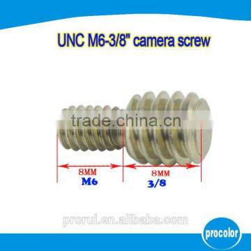 Supplier High quality1/4"-20 camera stabilizer tripod mount screw,stainless steel camera tripod screw