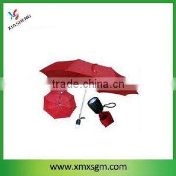 3 Folding Umbrella with Led Light