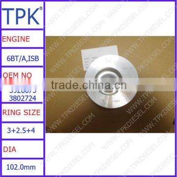 6BT,6BT5.9,6BTA,6BTA5.9 diesel engine repair parts piston kit 3928673 3802724