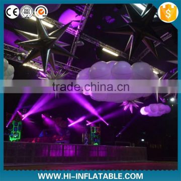 inflatable cloud decoration inflatable bubble clouds with led light