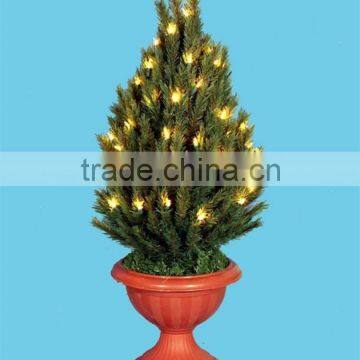 hot selling artificial table christmas tree with LED light