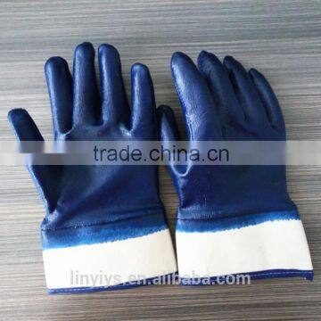 110g 10' nitrile full coated oil resistant safety work gloves