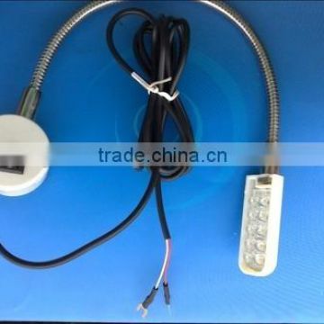 provide LED light with plug and gooseneck work light for sewing machine