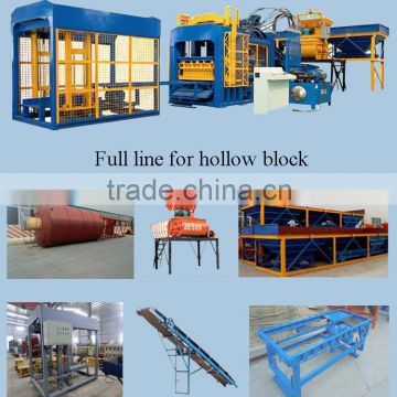 QT6-15 Shandong cement hollow block machine / automatic plaster block making machine price list