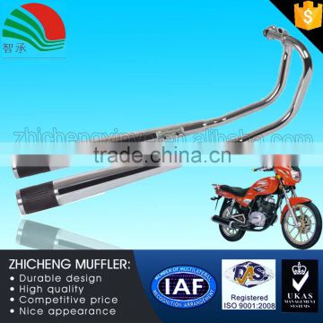 Motorcycle Paint Muffler Flex Pipe with Flange for WY-125CC