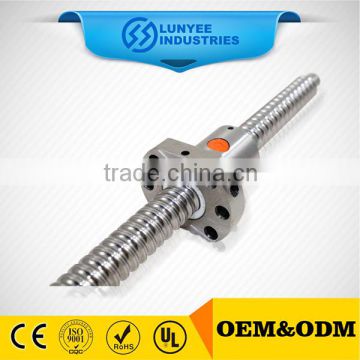 Ball screw with 20mm diameter C7 accuracy for machines