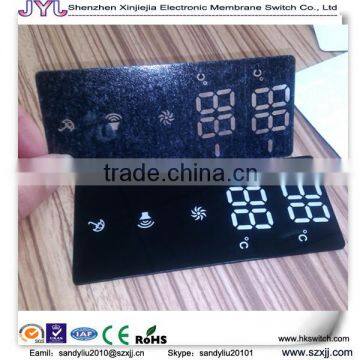Touch button keypad top layer ,thickness:PC 0.5mm