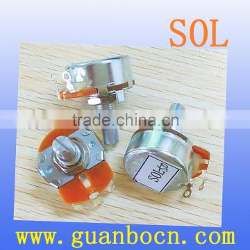 SOL-ceramic wirewound power adjustable resistor-24mm Potentiometers Rotary Potentiometers resistor wirewound potentiometer