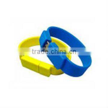 cheap chinese silicone USB baracelet