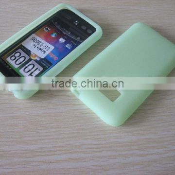 Glow in the dark silicon skin cover for LG LS696 Optimus Elite, competitive price