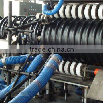 Spiral corrugated PE pipe for underground sewage