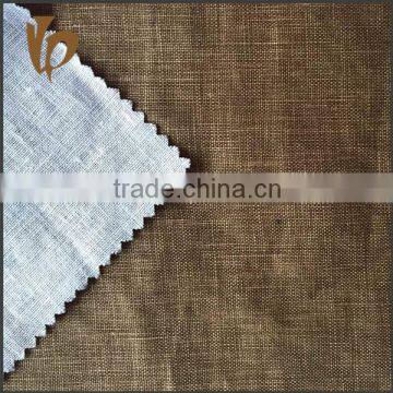 scarfing the color cargo 100% linen fabric with oeko-tex