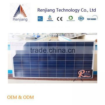 Factory price High efficiency 120W poly solar module 120w solar panel