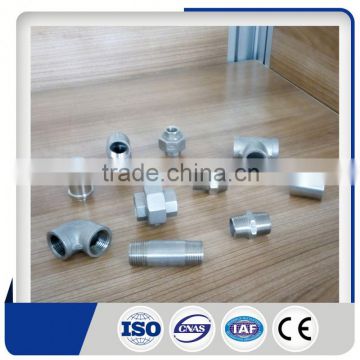 ISO9001 and CE Certification stainless steel cap pipe fitting product