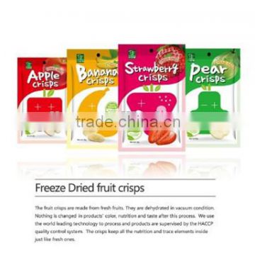 Freeze Dried Banana/Apple/Strawberry/Pear Crisps