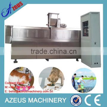 Stainless Steel Floating Fish Feed Pellet Mill Machine