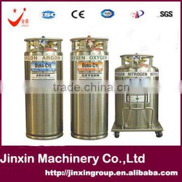 high-strength stainless steel self-pressured liquid nitrogen cryogenic container