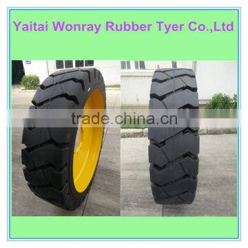 high quality 10-16.5 12-16.5 skid steer pneumatic and solid tires with rim for hot sales