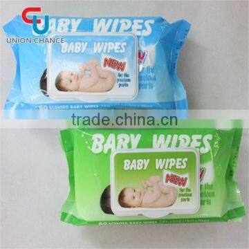 80PCS Scented Baby Wipes Skin Care Wet Wipes Disposable Baby Wipes