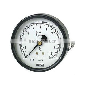 Bourdon tube pressure gauge,for tyre pressure apparatus