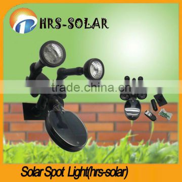 HRS Huizhou Manufacturer Good Quality and Environment Friendly solar spot lights with CE and RoHS Approval